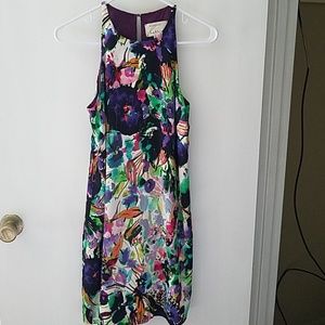 Sleeveless floral dress